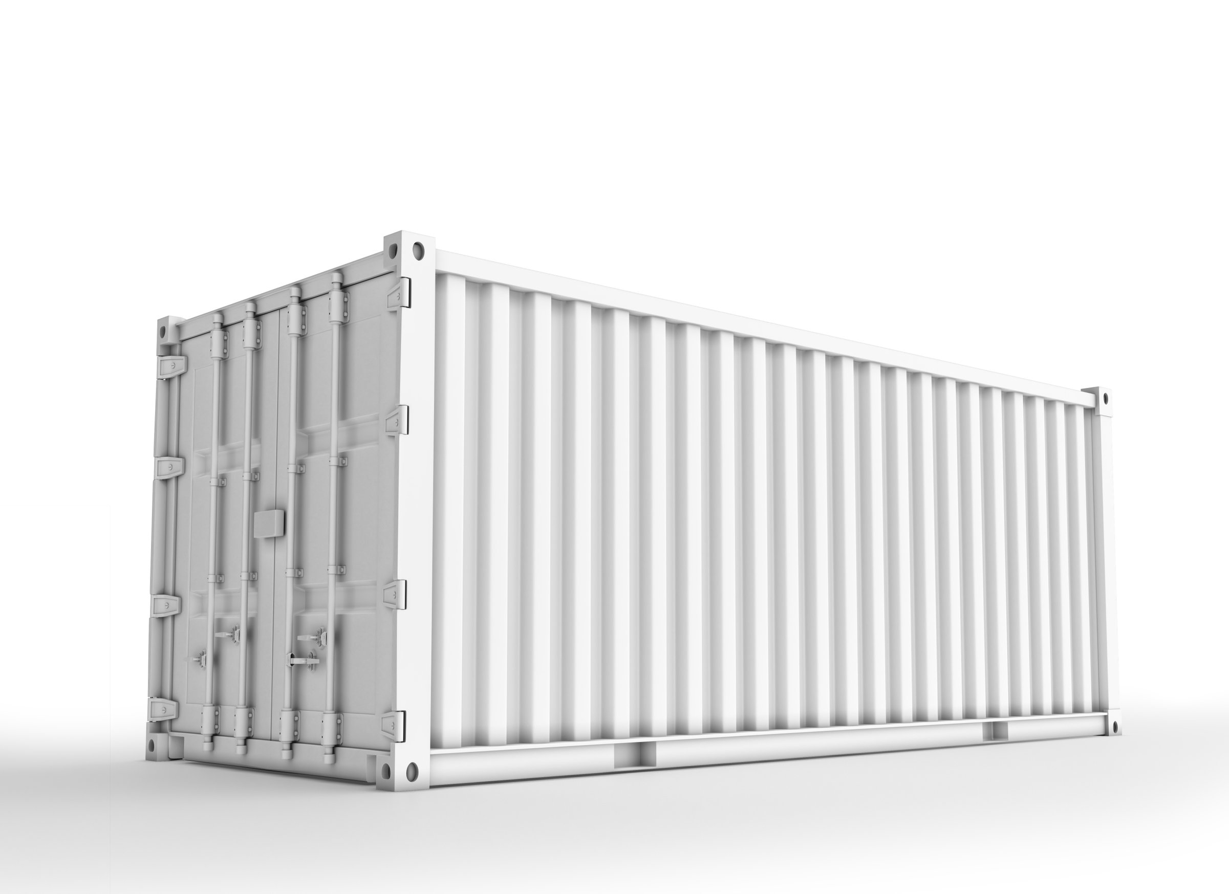 White Storage Container